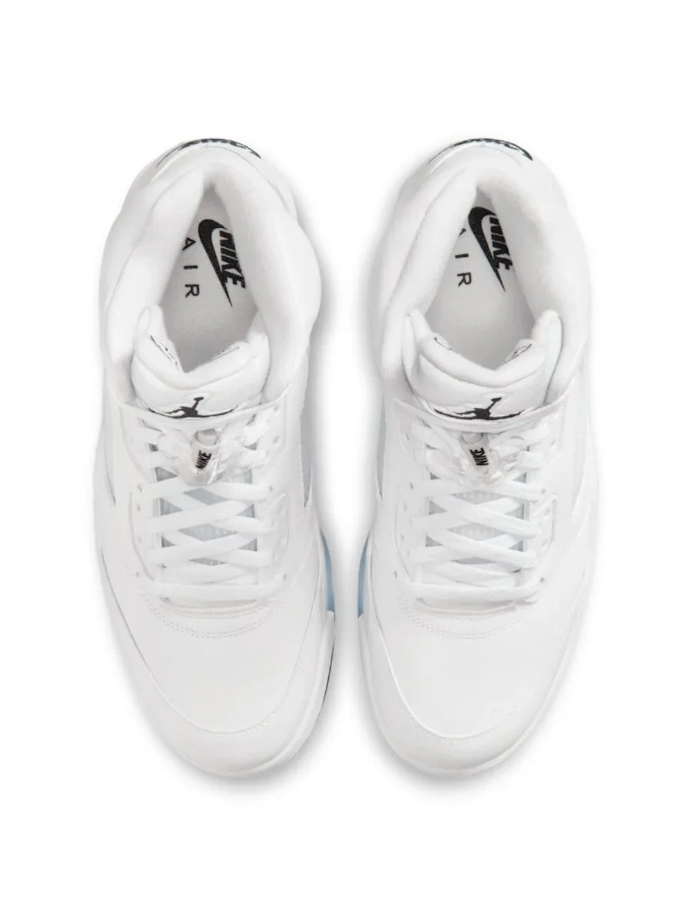 Nike Air Jordan 5 Retro OG White Black Metallic Silver